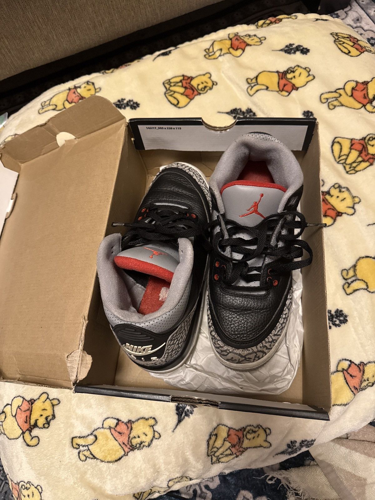 Jordan Brand OG Cement 3’s Size US 7 / EU 40 - 6 Thumbnail
