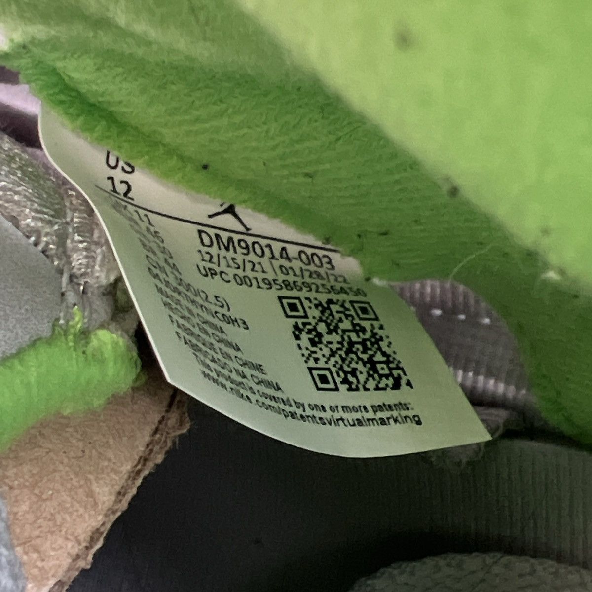 Jordan Brand Air Jordan 5 green bean Size US 12 / EU 45 - 9 Thumbnail