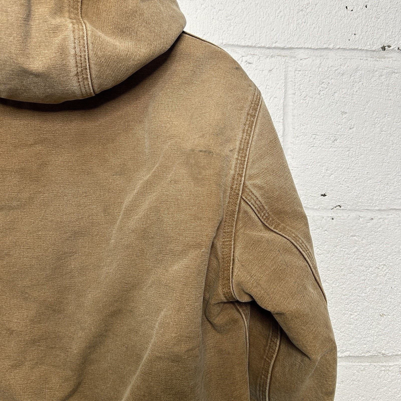 Carhartt Carhartt Sandstone Quilted Hooded Active Jacket “Brown” J130 Size US S / EU 44-46 / 1 - 8 Thumbnail