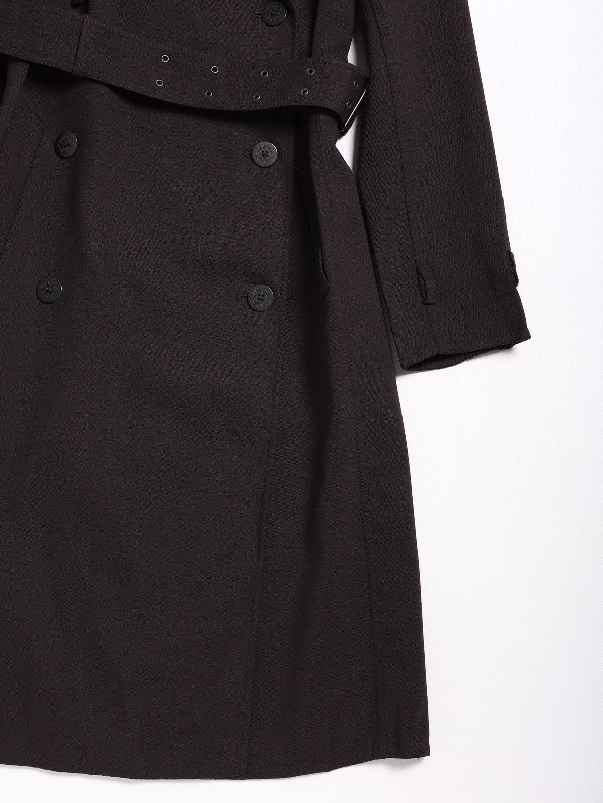 Burberry Burberry London Wool Elastane Light Trench Coat Vintage Size S / US 4 / IT 40 - 7 Thumbnail