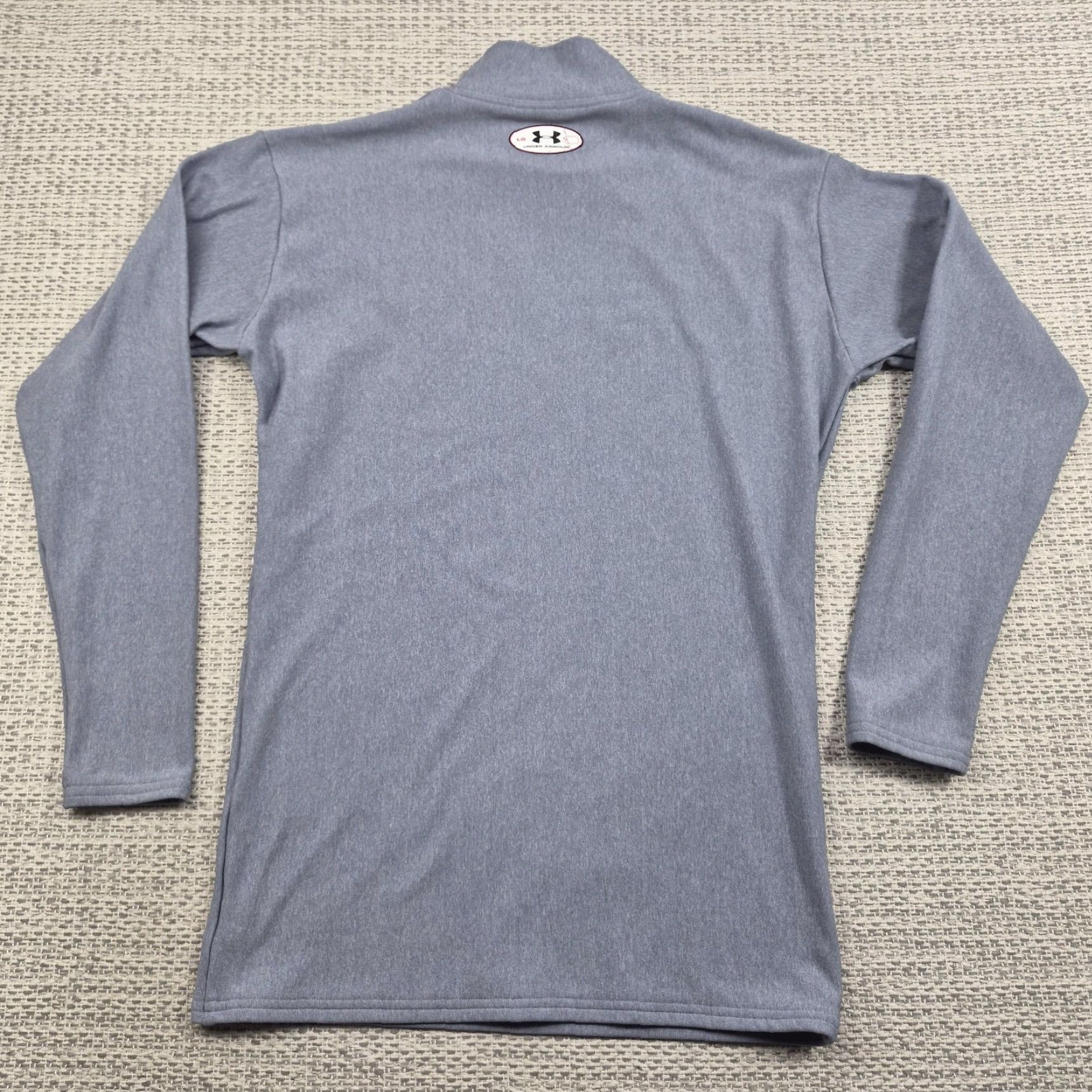 Under Armour Under Armour Shirt Womens Large Gray Heavenly Lake Tahoe Mock Neck Ski Base Layer Size L / US 10 / IT 46 - 7 Thumbnail