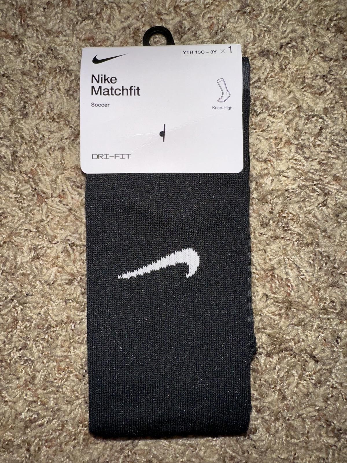 Nike Nike MatchFit Knee High Soccer Socks Size ONE SIZE - 1 Thumbnail