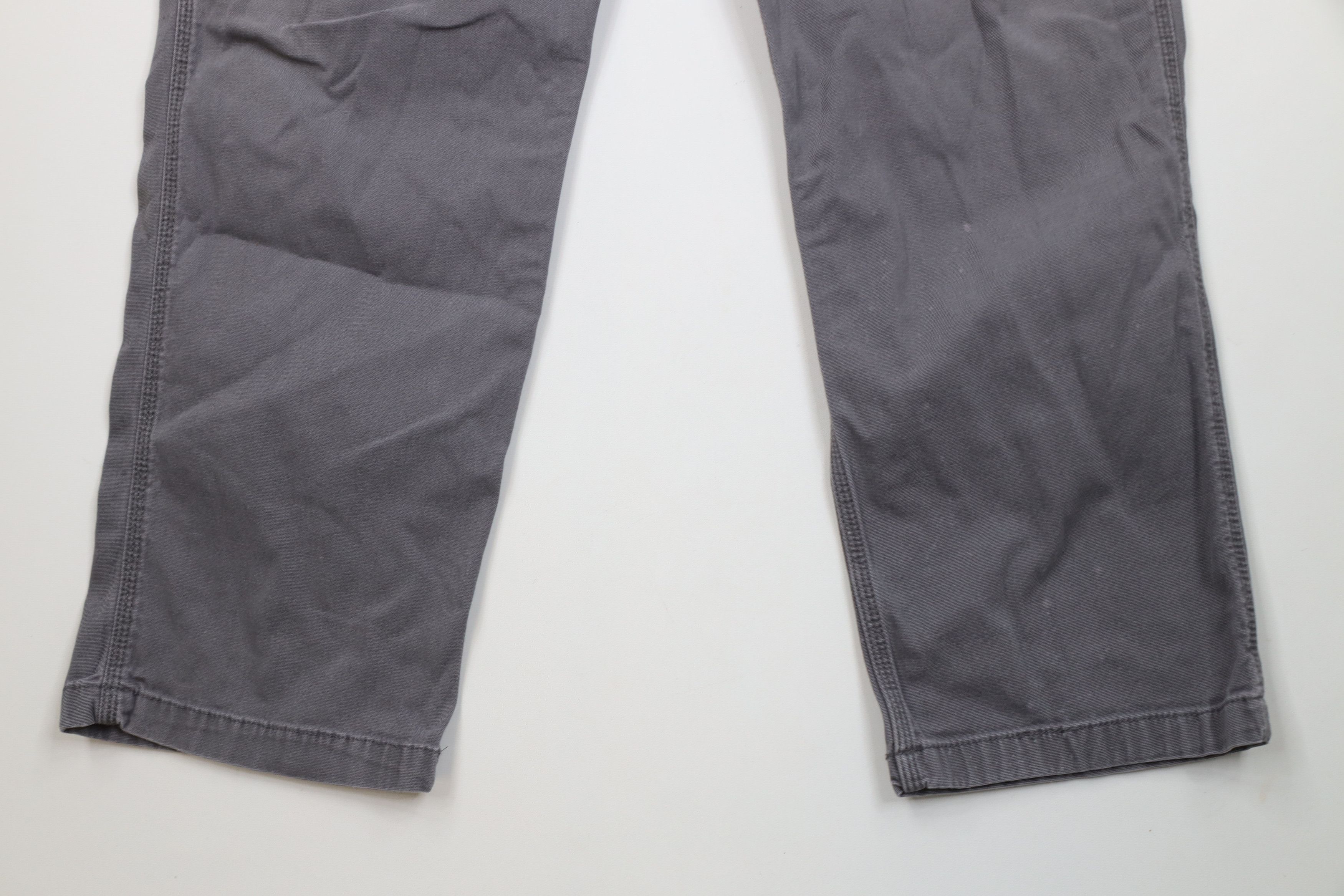 Carhartt Vintage Carhartt Spell Out Canvas Wide Leg Dungaree Pants Size US 40 / EU 56 - 4 Thumbnail