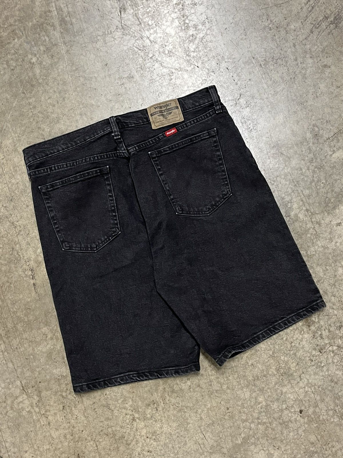 Vintage Y2K jorts baggy fit black skater streetwear hype rare Size US 34 / EU 50 - 2 Thumbnail