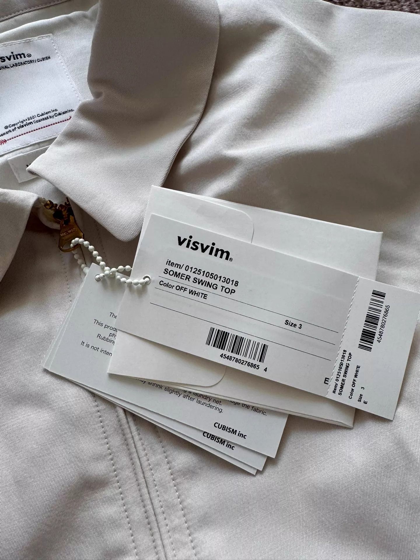 Visvim VISVIM 25SS SOMER SWING TOP Wool-Silk Printed Jacket Size 3 Size US L / EU 52-54 / 3 - 3 Thumbnail