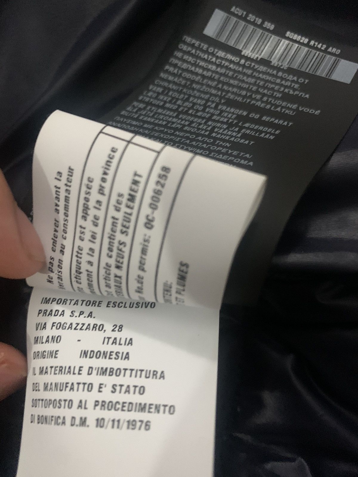 Prada Prada nylon vest Size US S / EU 44-46 / 1 - 9 Thumbnail