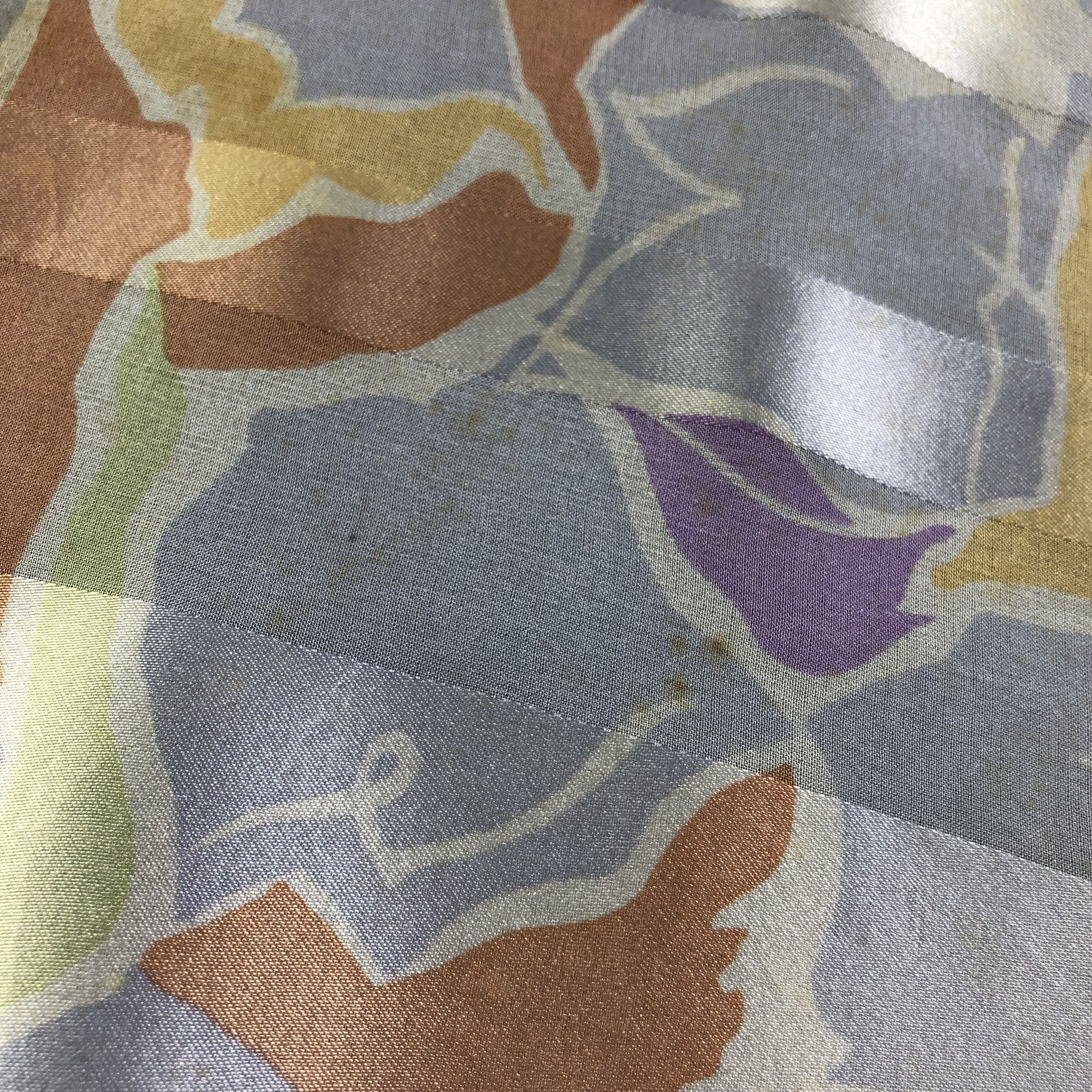 Pierre Balmain Vintage Pierre Balmain Floral Silk Scarf M495 Size ONE SIZE - 11 Thumbnail