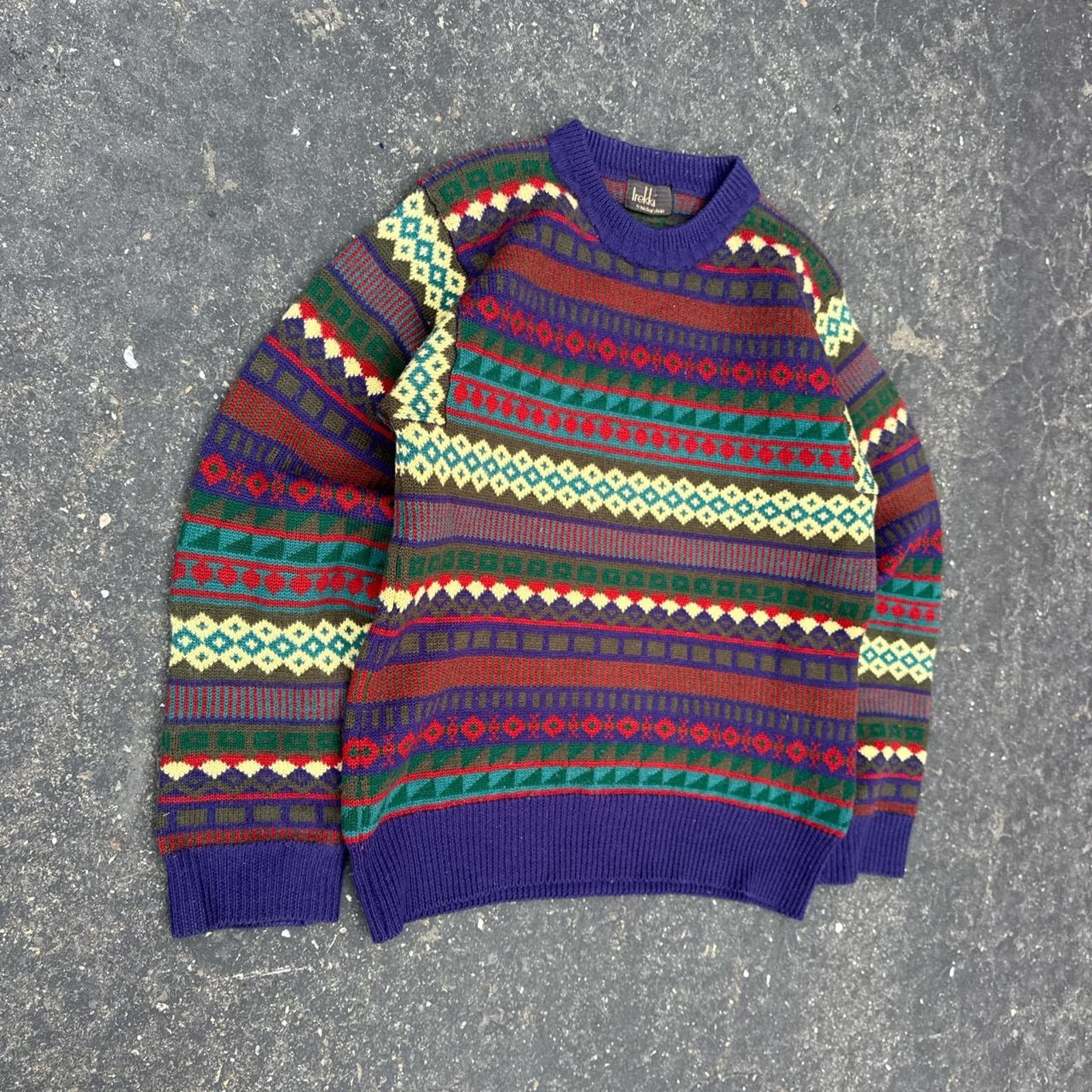 Vintage Vintage 90s Retro Trekka Michael Stein Sweater Size Medium Size M / US 6-8 / IT 42-44 - 2 Thumbnail