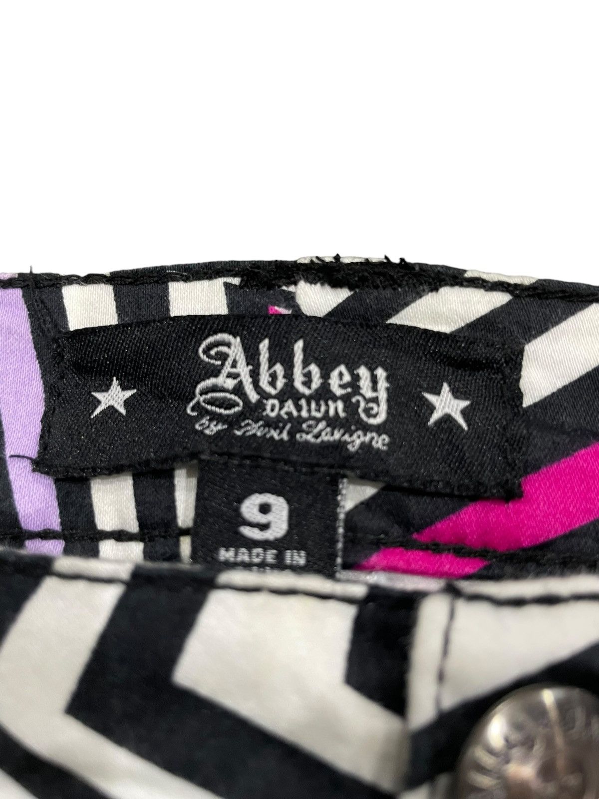 Girl Skateboards × Hysteric Glamour × If Six Was Nine Avril Lavigne Abbey Dawn Skate8 Statement Skinny Pants Size US 30 / EU 46 - 18 Thumbnail