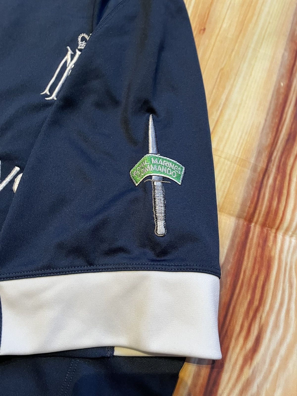 Nike Nike Royal Navy Rolls-Royce Rugby Jersey Japan Style Size US S / EU 44-46 / 1 - 4 Thumbnail