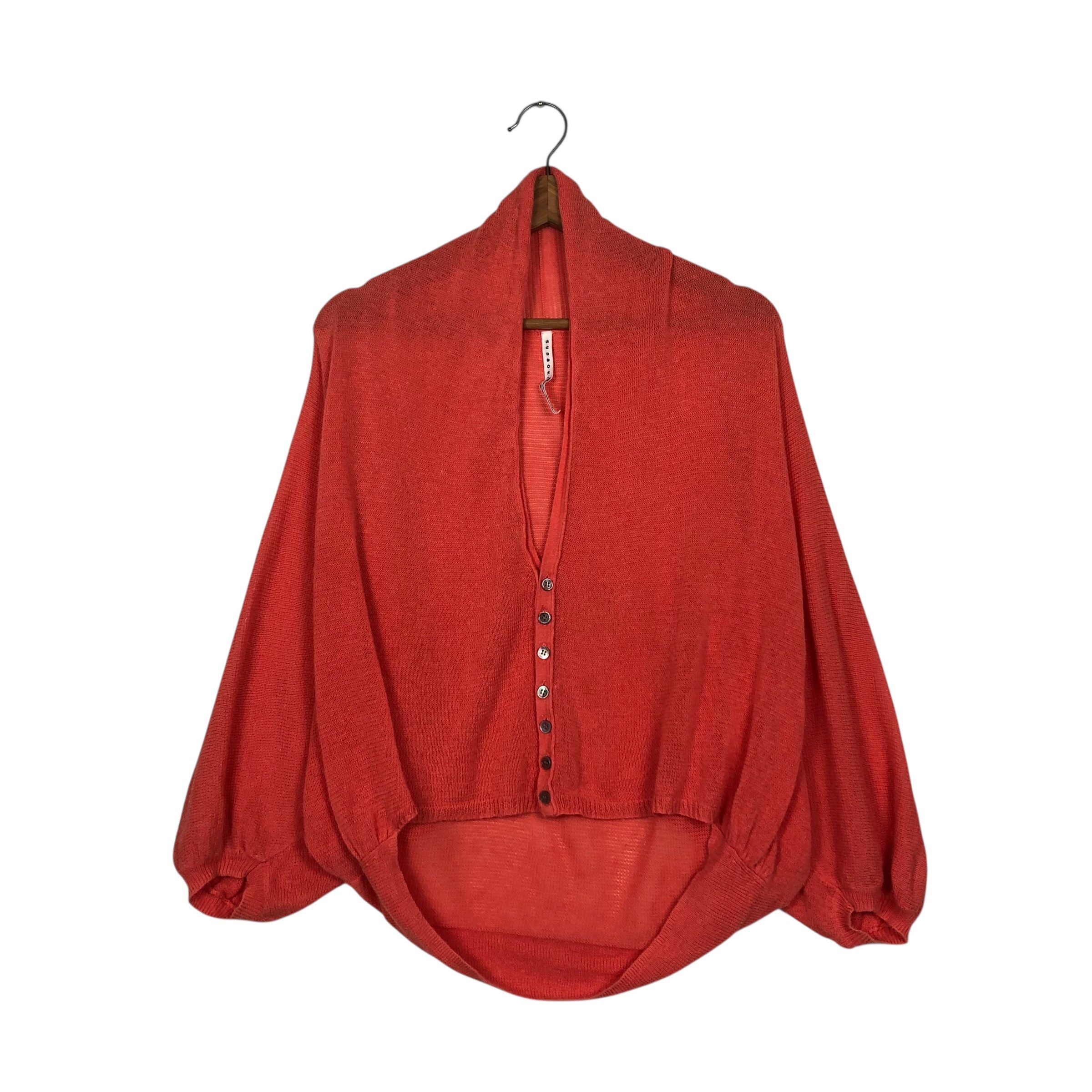 Issey Miyake 📌Vintage Knit Cardigan Bomber Jacket Sunaokuwahara Japan Size US M / EU 48-50 / 2 - 2 Thumbnail