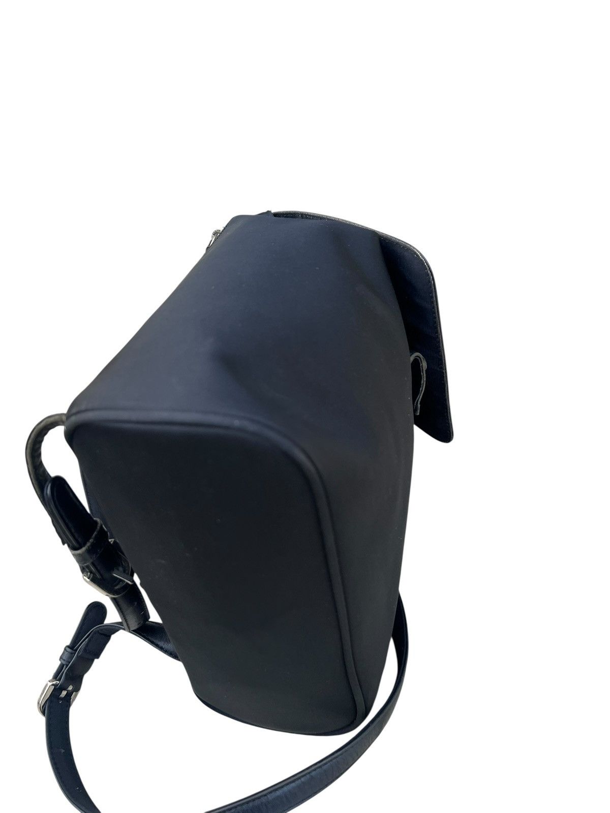 Courreges Vintage Couregess Hybrid Leather Nylon Mini Backpack Size ONE SIZE - 17 Thumbnail
