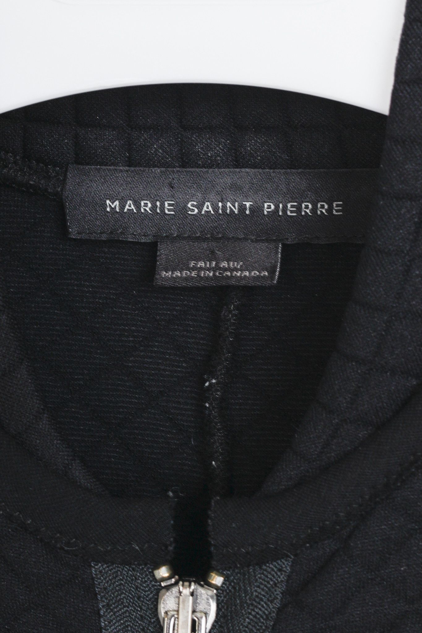 Marie Saint Pierre Marie Saint Pierre Black Quilted Maxi Vest Size L / US 10 / IT 46 - 4 Thumbnail