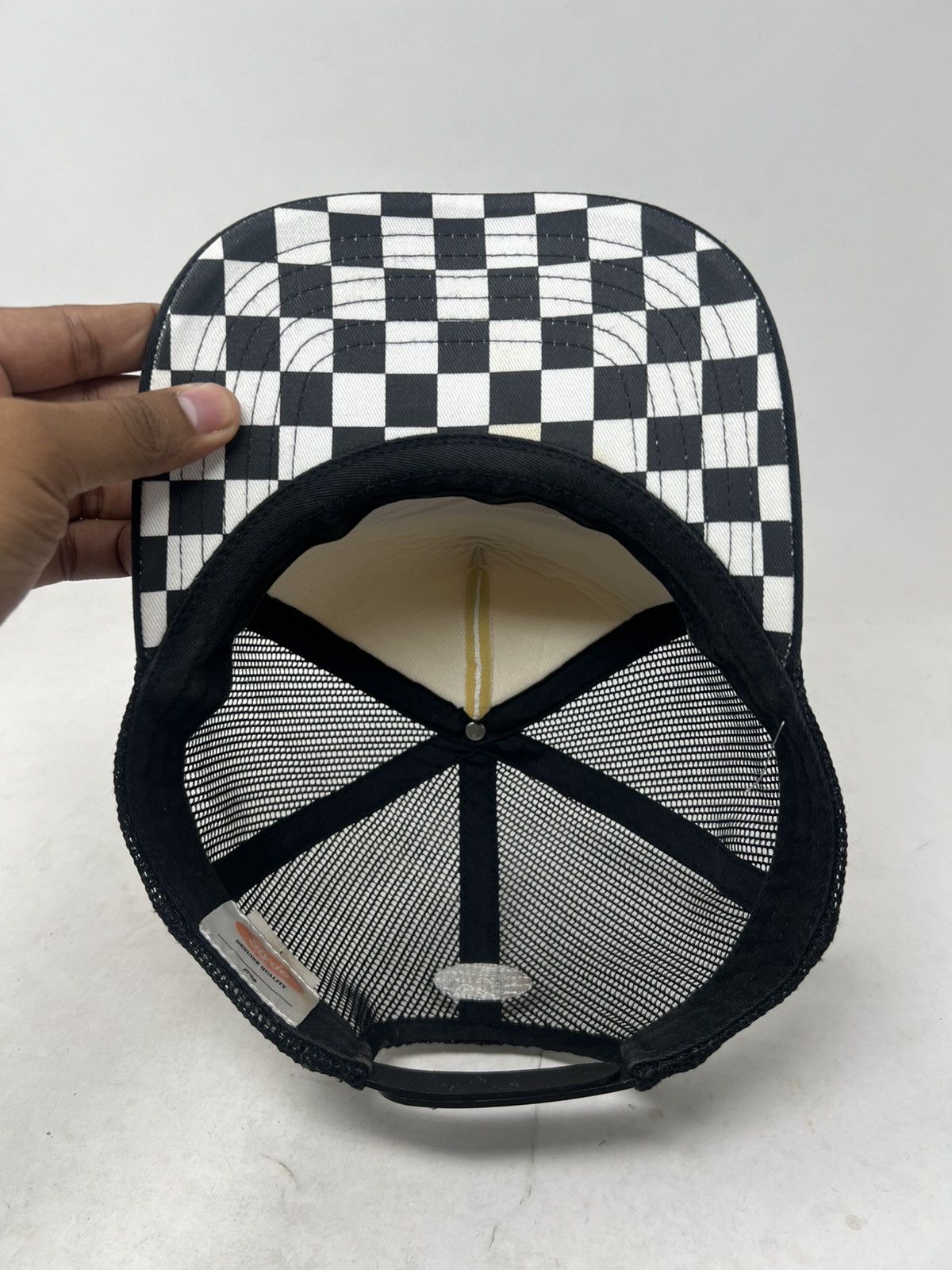 Japanese Brand Slyde Classic Plaid Trucker Hat Size ONE SIZE - 7 Thumbnail