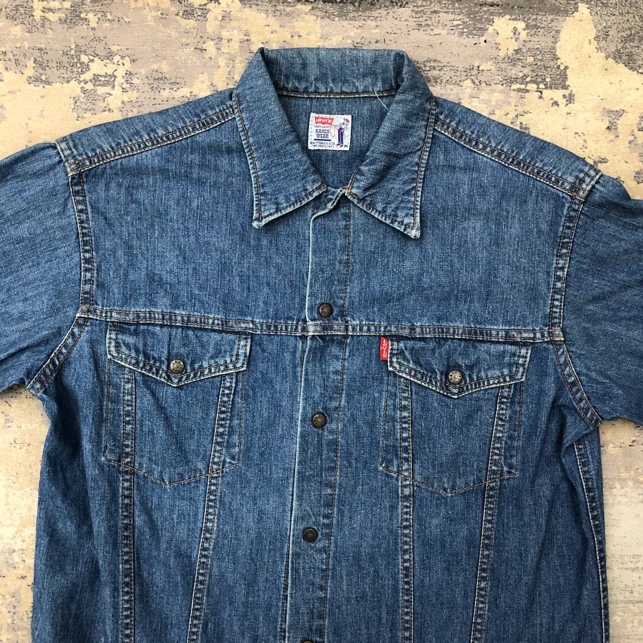Levi's T297 LAD LEVI'S RANCH WEAR DENIM SHIRTS Size M / US 6-8 / IT 42-44 - 5 Thumbnail