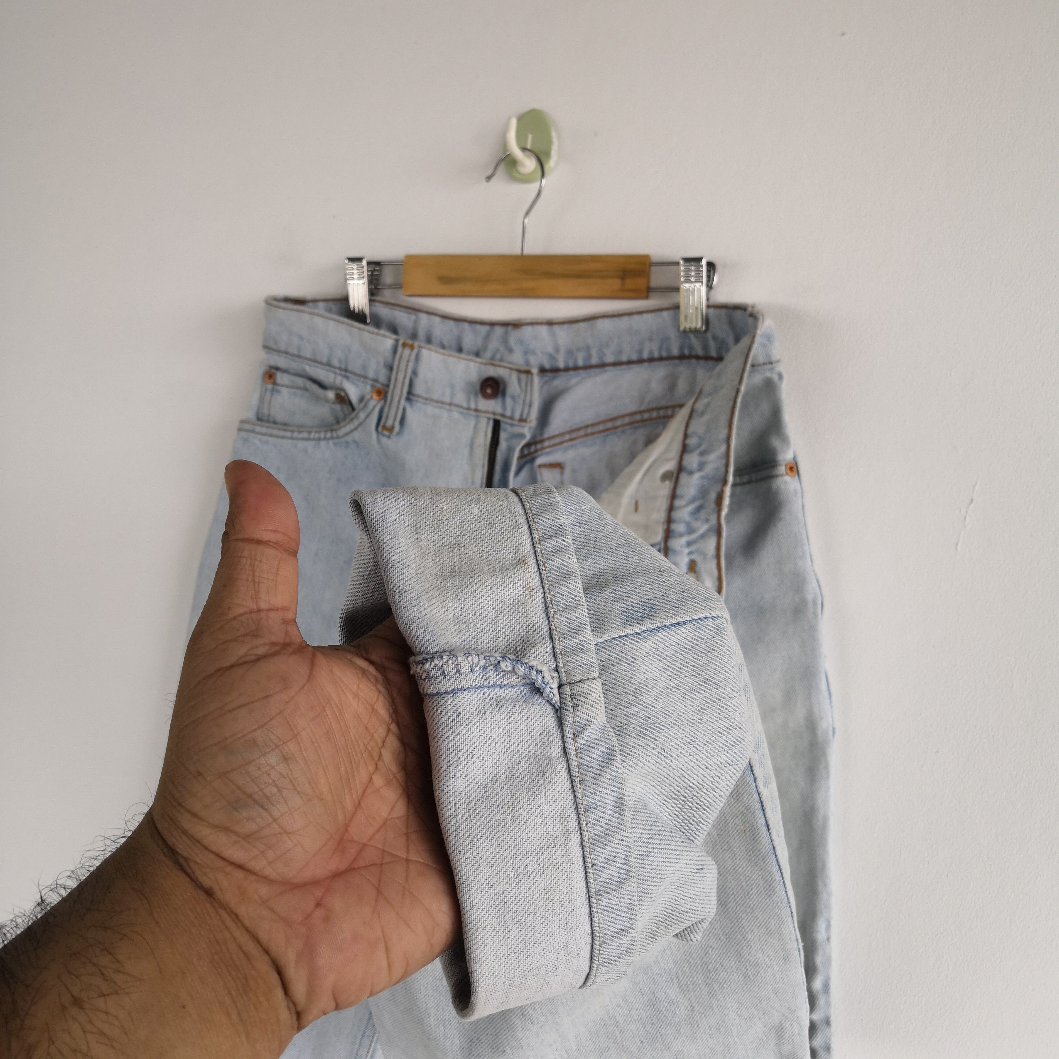 Levi's Vintage Levi's 545 Light Wash Jeans Levis Distressed Denim Size 28" / US 6 / IT 42 - 8 Thumbnail