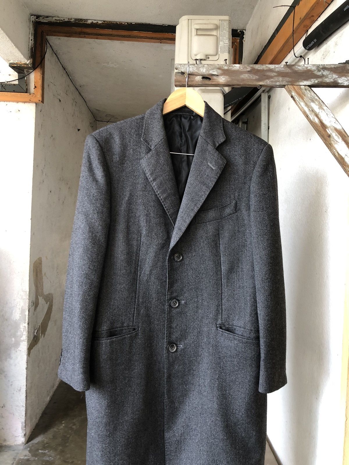 Luxurys❗️Loro Piana x Le Chic Single Breasted Wool Long Coat