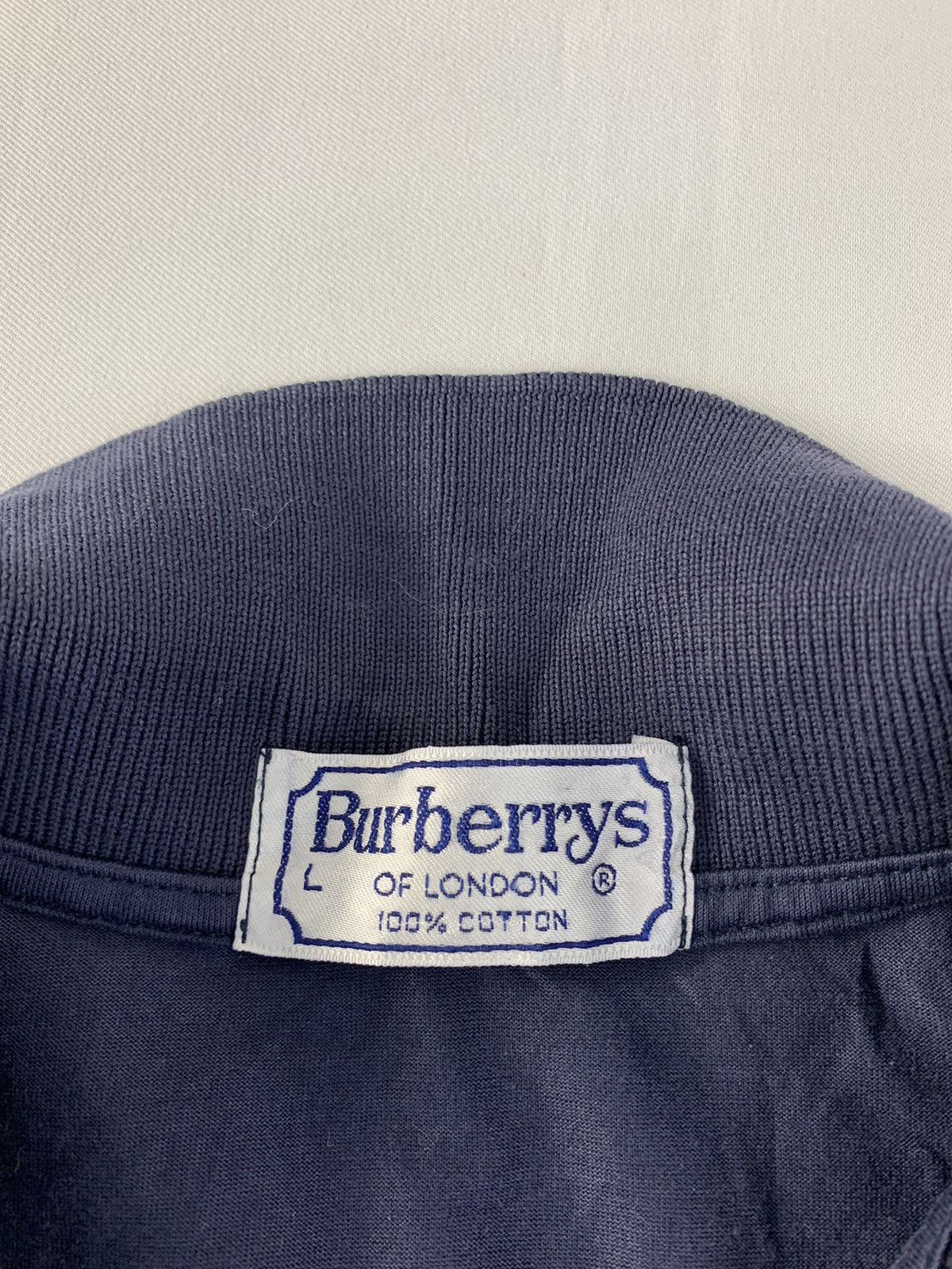 Burberry × Designer × Vintage Burberry Of London Made in Italy Single Pocket Polo Tee Size US M / EU 48-50 / 2 - 5 Thumbnail