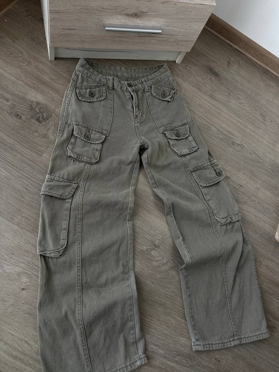 Japanese Brand × Vintage Vintage Japanese Patch Work Pocket Cargo Pants Size US 34 / EU 50 - 5 Thumbnail