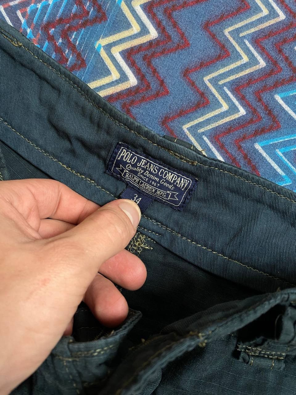 Lauren Ralph Lauren Crazy Vintage 90s Polo Ralph Lauren Tactical Cargo Shorts Size US 34 / EU 50 - 2 Thumbnail