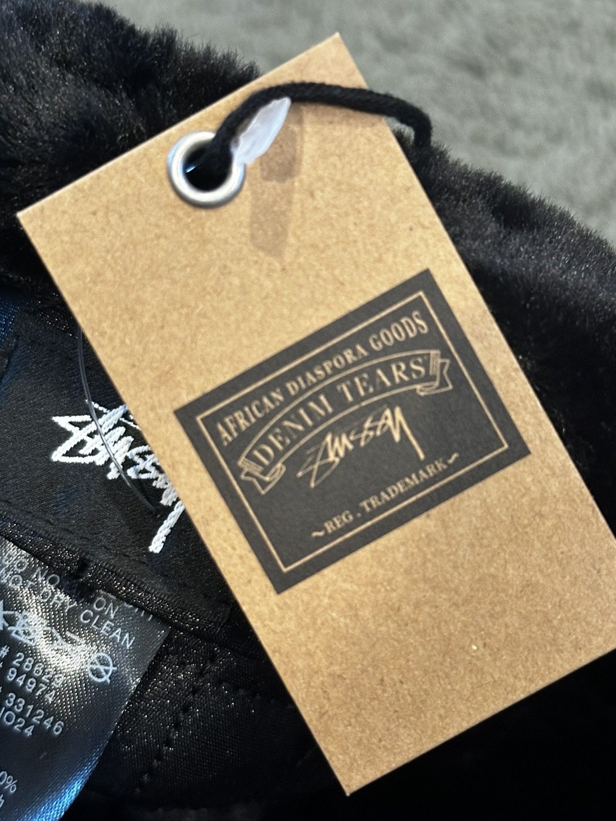 DENIM TEARS × Stussy Stussy x Denim Tears Elmer Earflap fur Hat Size ONE SIZE - 8 Thumbnail