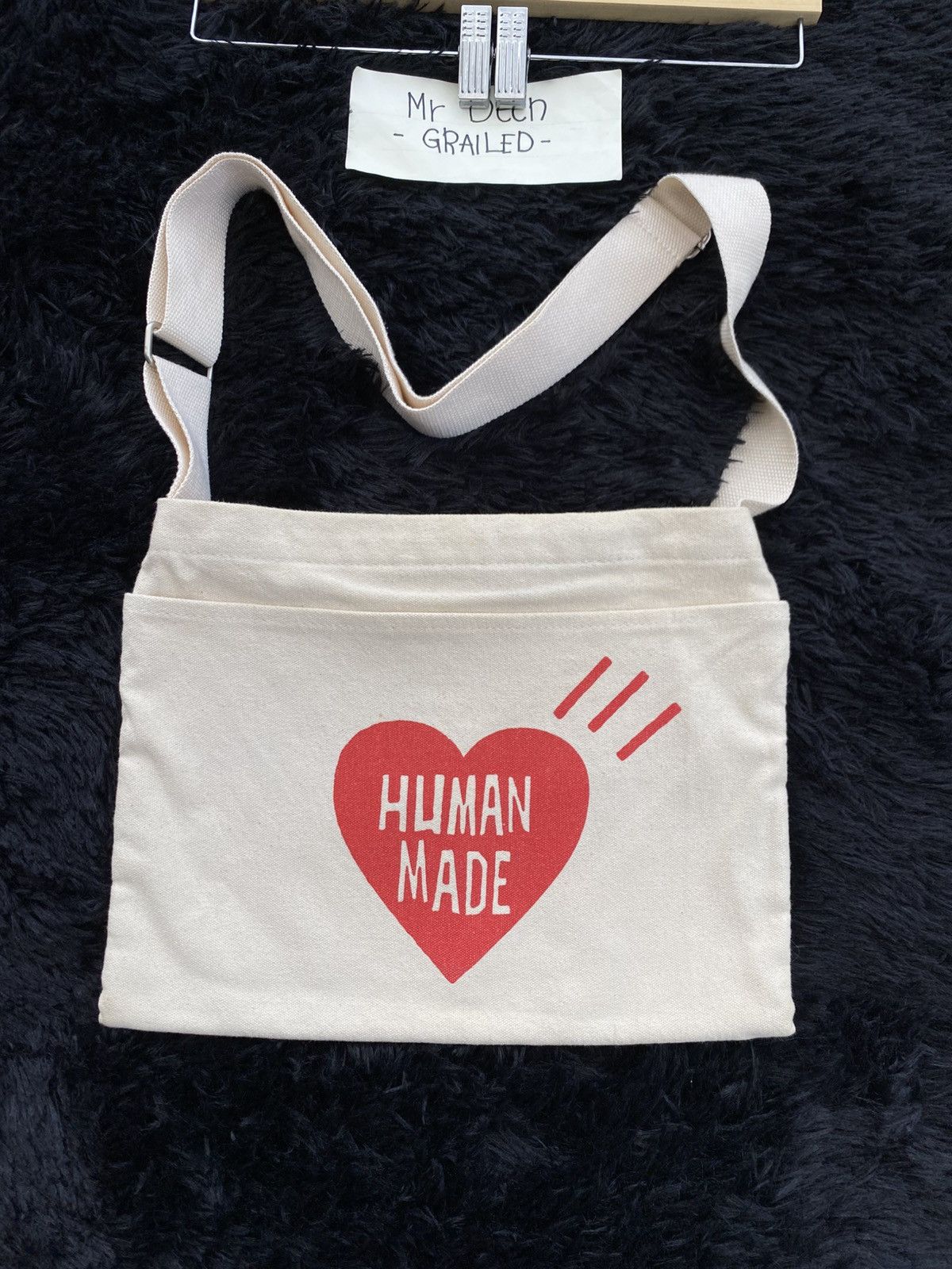 Human Made HUMAN MADE NIGO BRAND 2 WAY SHOULDER BAG Size ONE SIZE - 6 Thumbnail