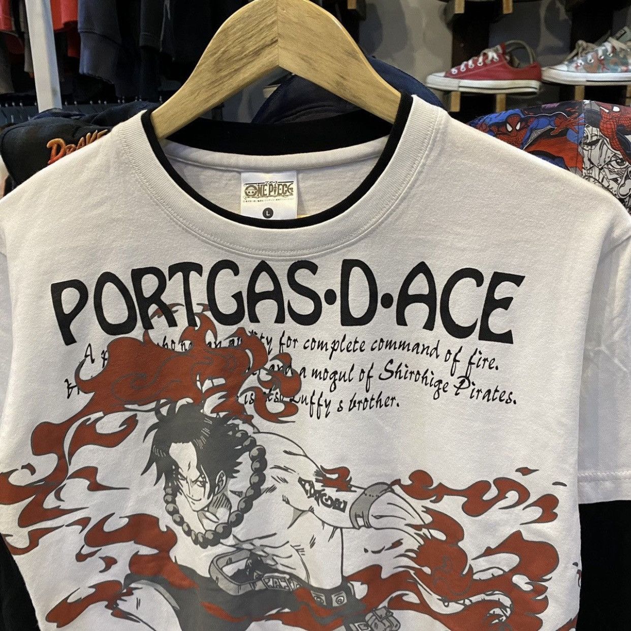 One Piece One Piece Portugase De Ace Mugiwara Pirates Size US M / EU 48-50 / 2 - 3 Thumbnail
