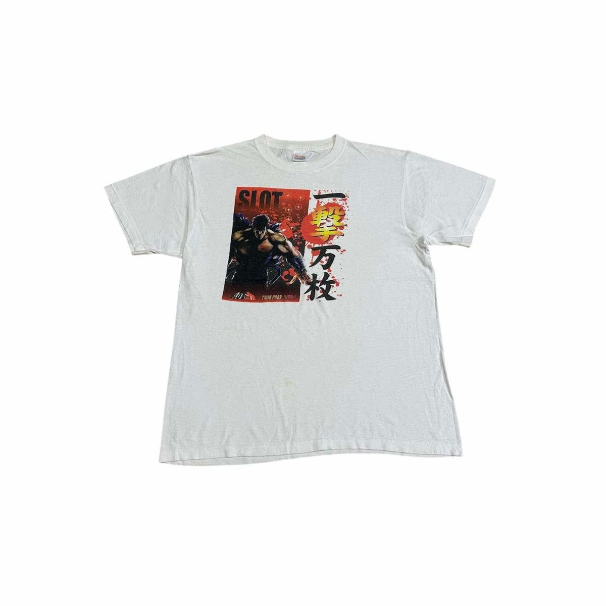 Anime × Cartoon Network × Japanese Brand 🔥Rare Vintage Fist Of The North Star Shirt Slot Game Promo Size US L / EU 52-54 / 3 - 2 Thumbnail