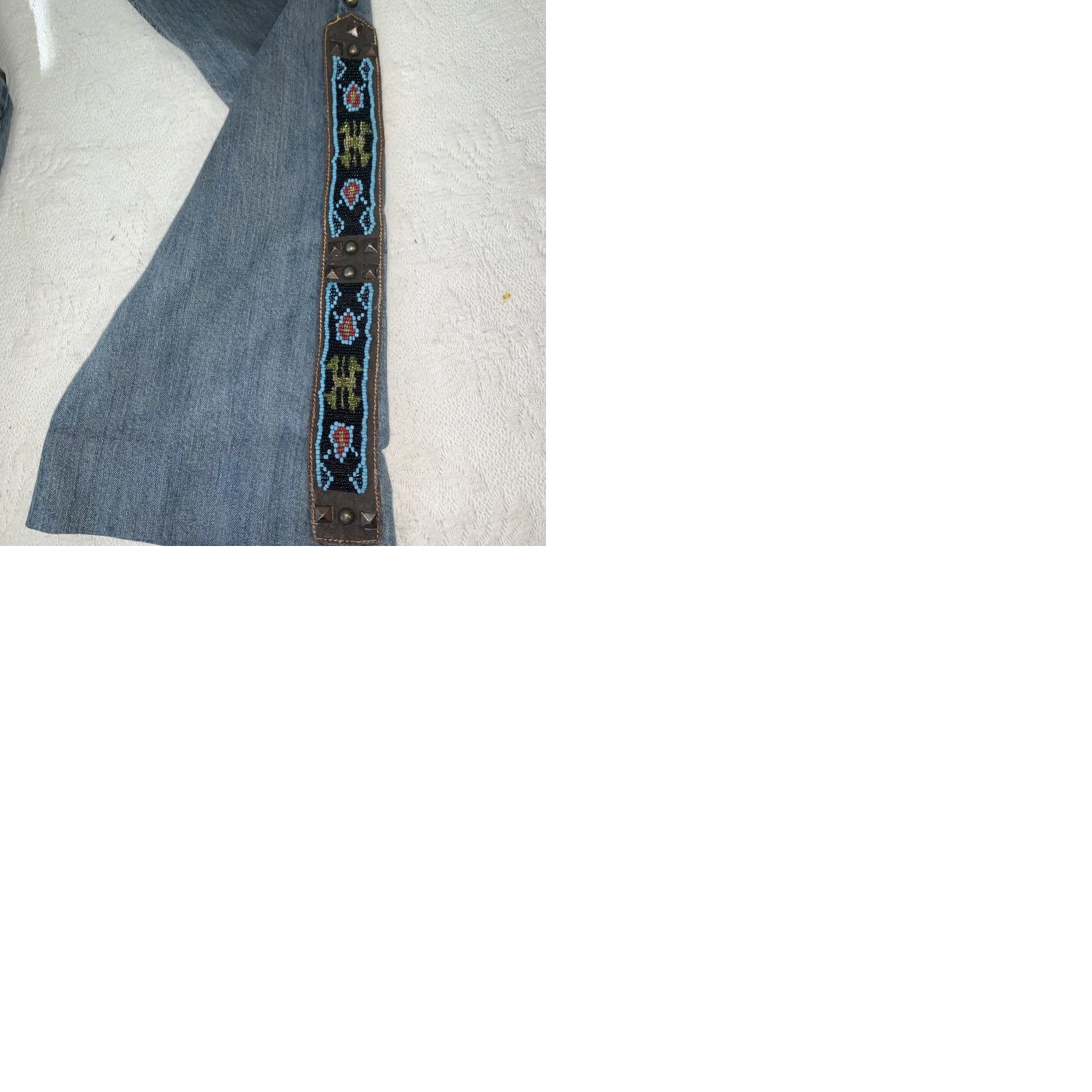 Doublet Double D Ranch Women’s Jeans Embellished Denim 30” Waist 31” Inseam Size 10 Blue Size 32" / US 10 / IT 46 - 10 Thumbnail