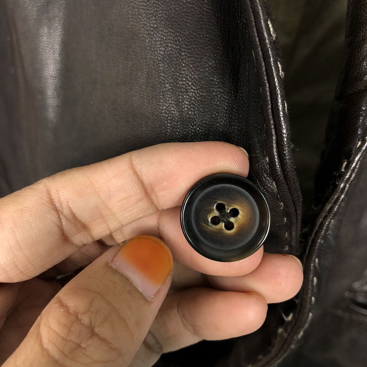 Japanese Brand 📌Vintage Biker Leather Jacket Male & Co. Issey Miyake Size US L / EU 52-54 / 3 - 17 Thumbnail