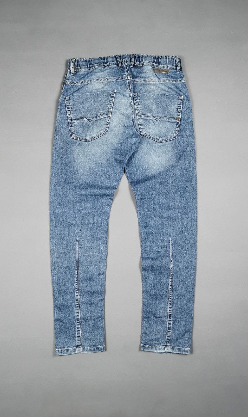 Diesel Distressed Patch Diesel Krooley-Ne Denim Sweat Pants Size US 36 / EU 52 - 7 Thumbnail