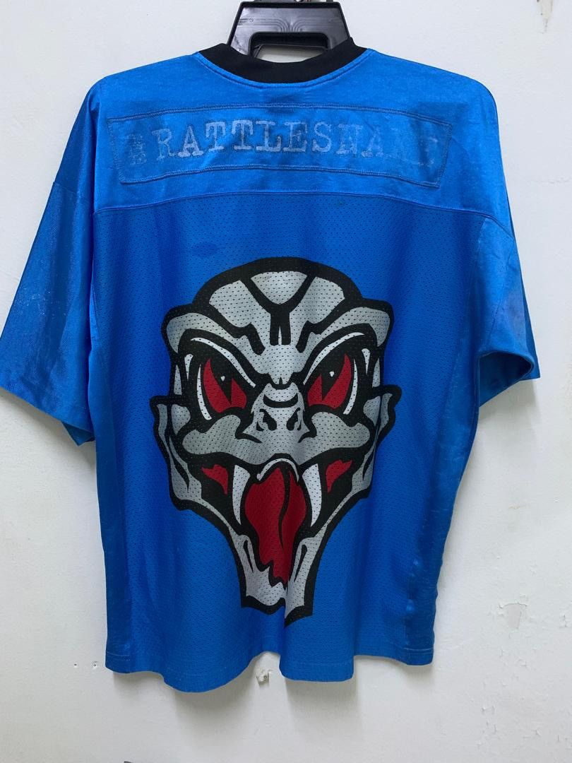 Vintage vintage Stone Cold Steve Austin 1999 WWF wrestling jersey Size US XL / EU 56 / 4 - 3 Thumbnail