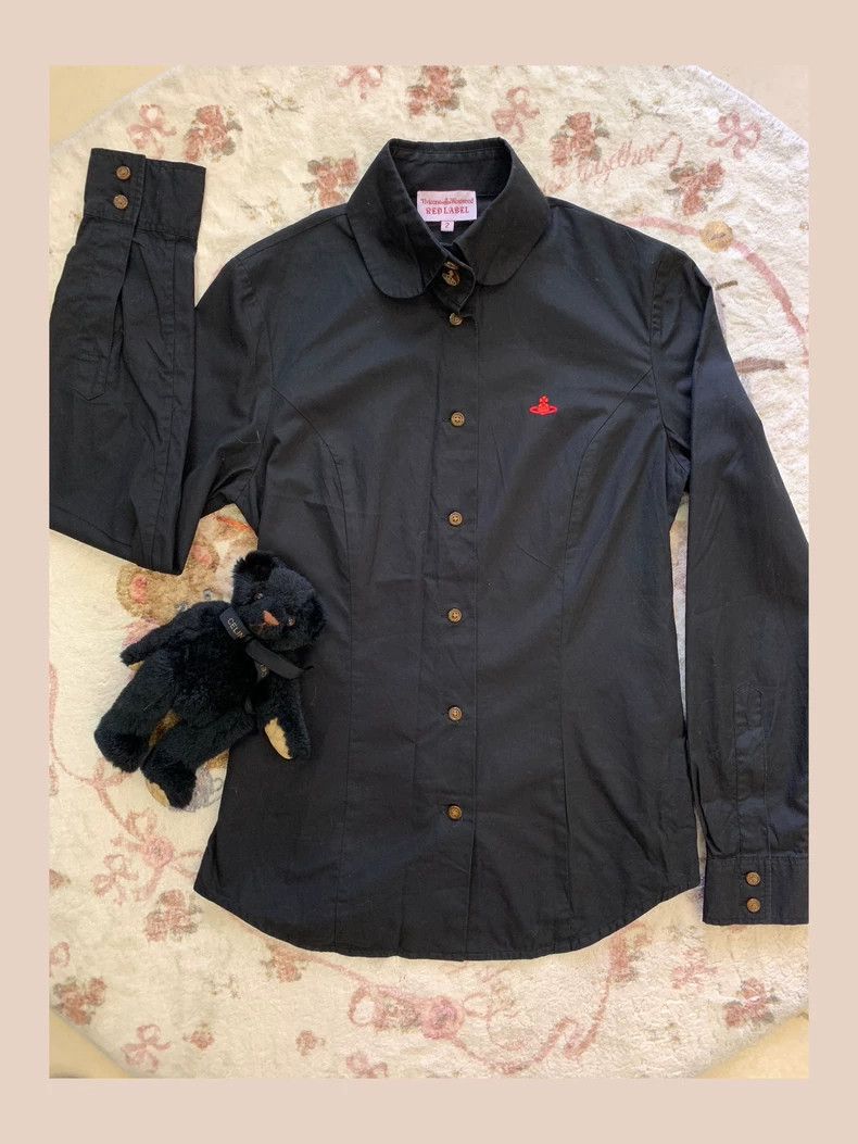 Vivienne Westwood Vivienne Westwood Long-sleeved shirt made of pure cotton Size M / US 6-8 / IT 42-44 - 1 Thumbnail
