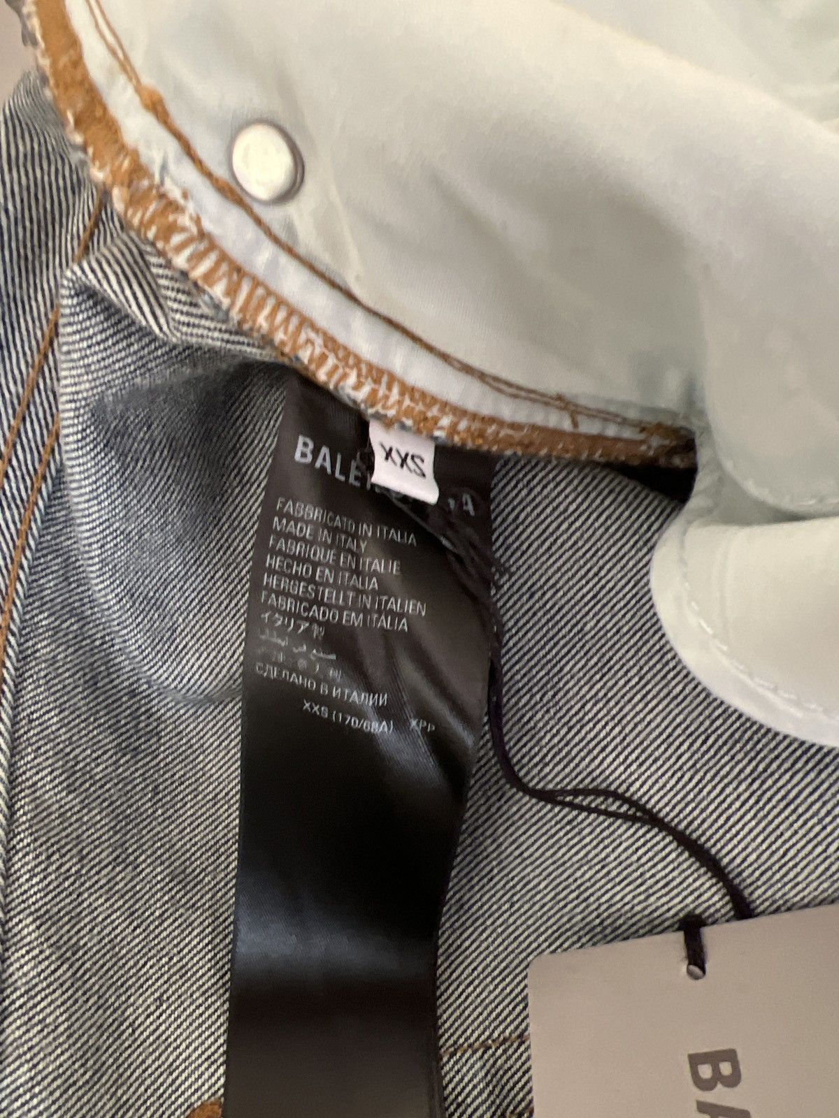 Balenciaga *RARE* BALENCIAGA AW 22 Scribble denim Size US 28 / EU 44 - 7 Thumbnail