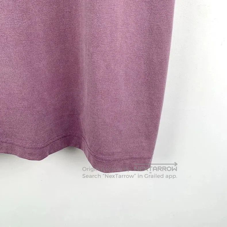 Balenciaga Balenciaga Purple Distressed Logo Cotton T-Shirt. Size US S / EU 44-46 / 1 - 5 Thumbnail
