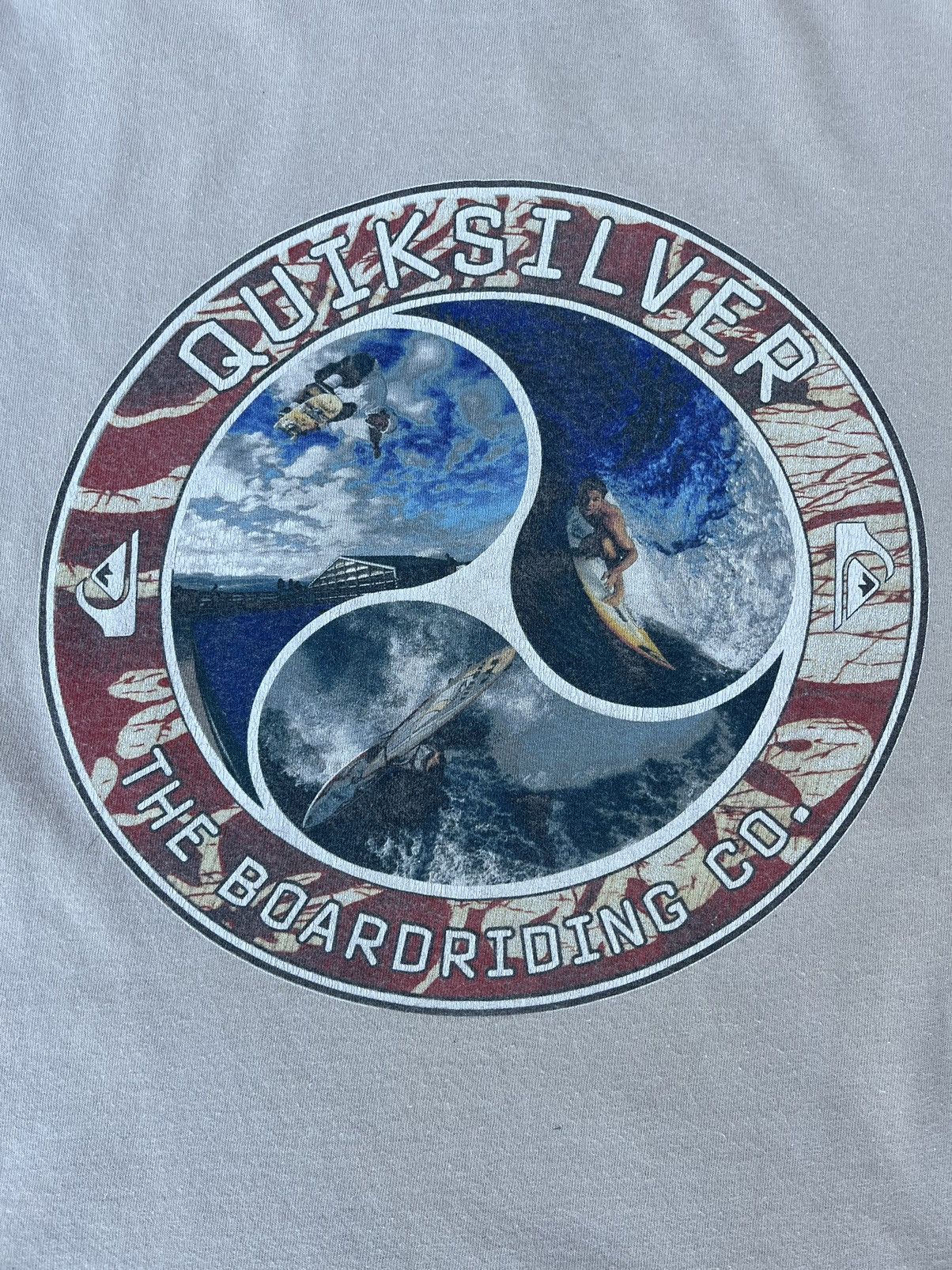Quiksilver × Vintage 90’s Quiksilver T-shirt Size US S / EU 44-46 / 1 - 5 Thumbnail