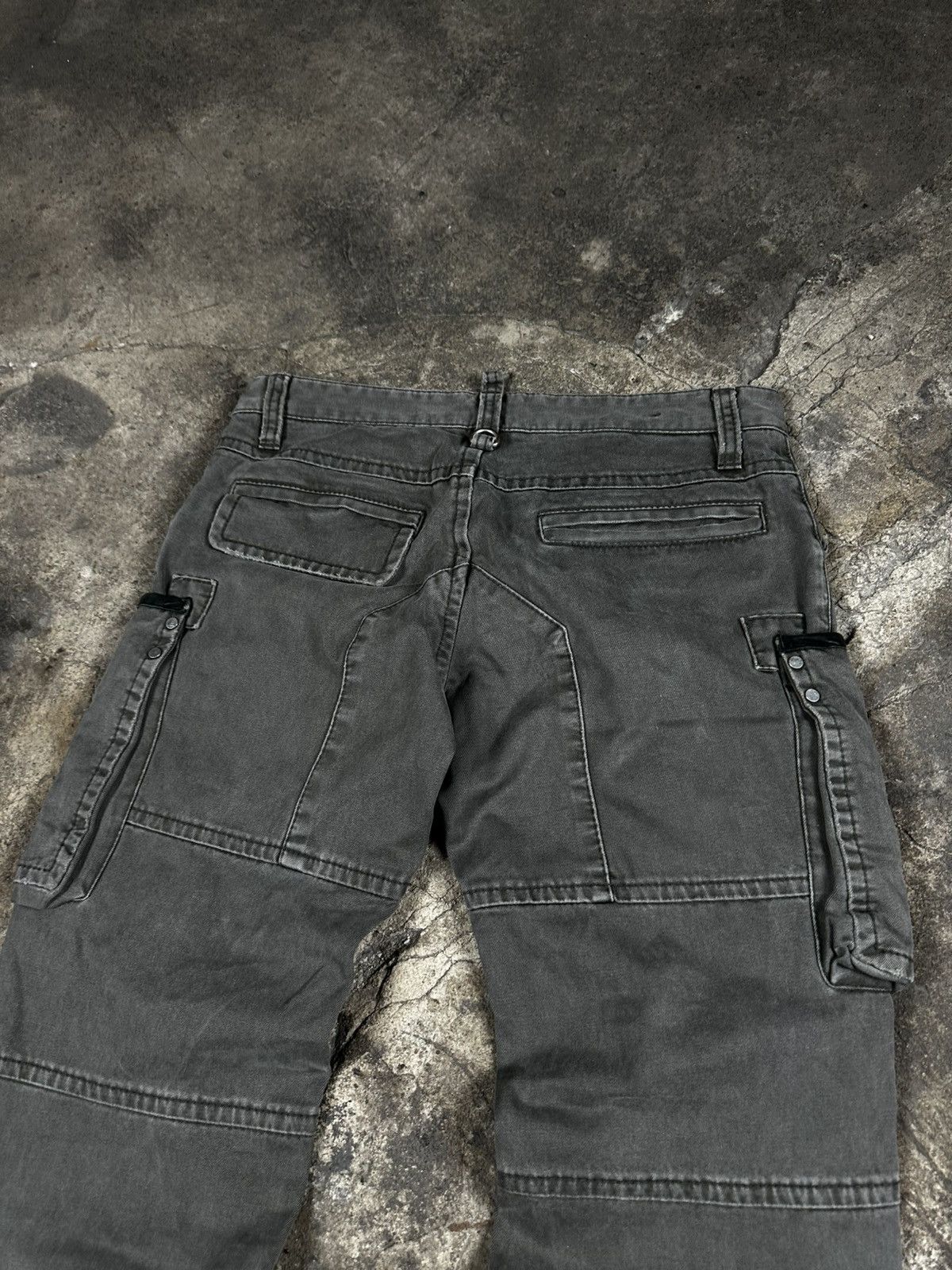 Dsquared2 2000s Archive Dsquared2 Biker Cargo Pants Size US 28 / EU 44 - 6 Thumbnail
