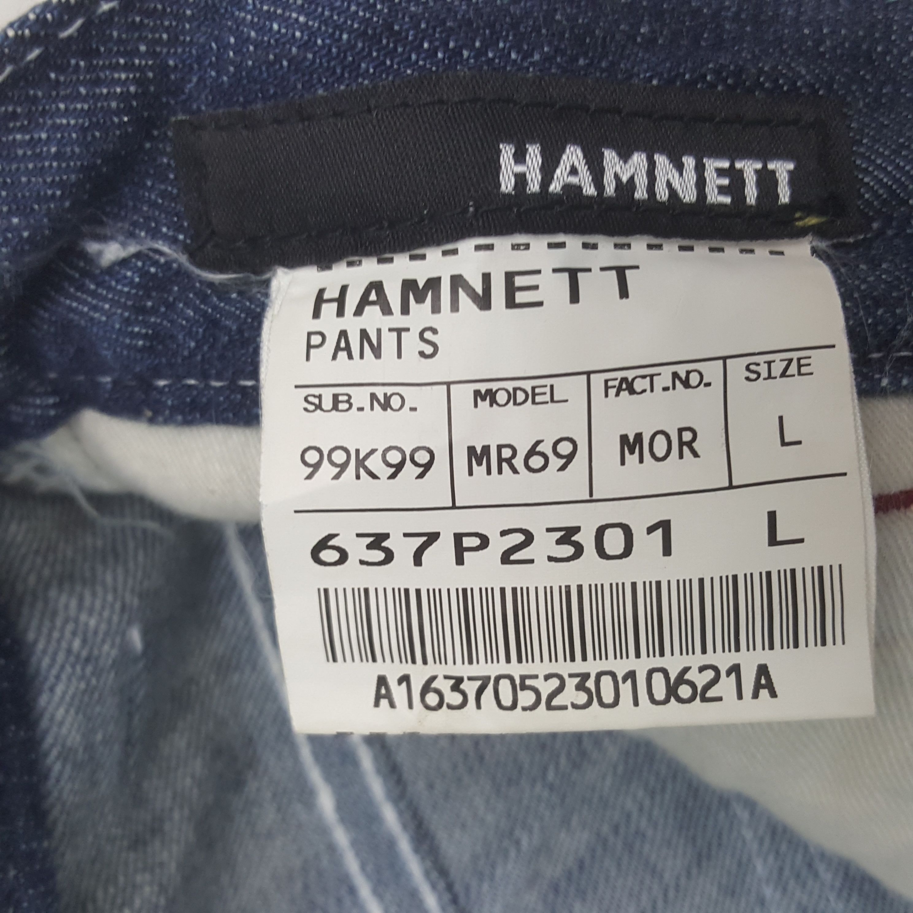 Other Vintage Hamnett Denim Japanese Jeans Size US 32 / EU 48 - 14 Thumbnail