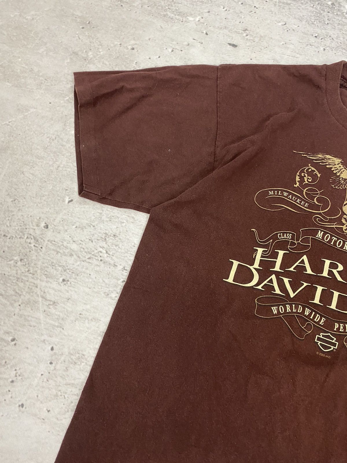 Harley Davidson × Vintage Vintage Harley Davidson 2009 T-shirt Size US L / EU 52-54 / 3 - 3 Thumbnail
