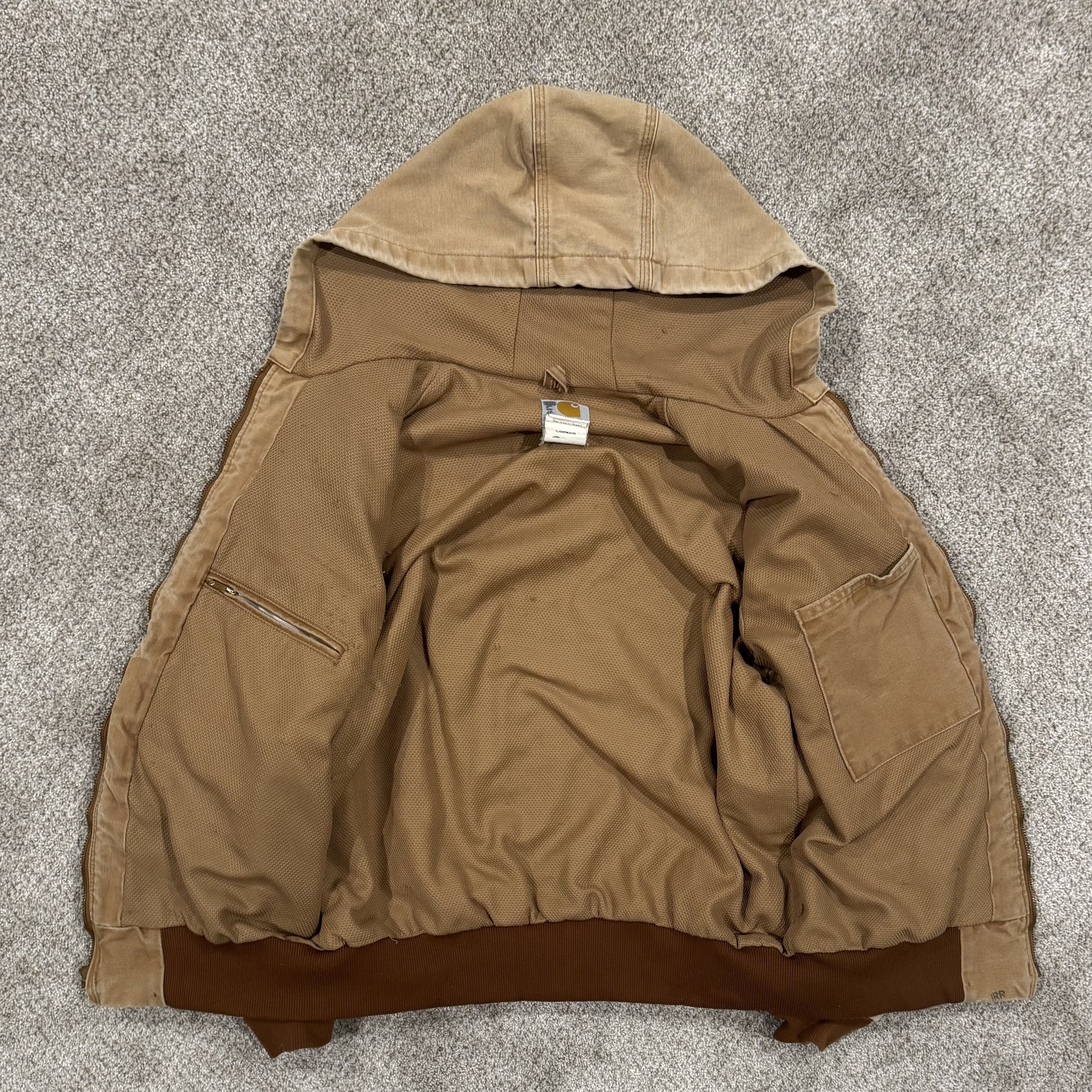 Carhartt Carhartt Men's Tan and Brown Jacket Size US M / EU 48-50 / 2 - 2 Thumbnail