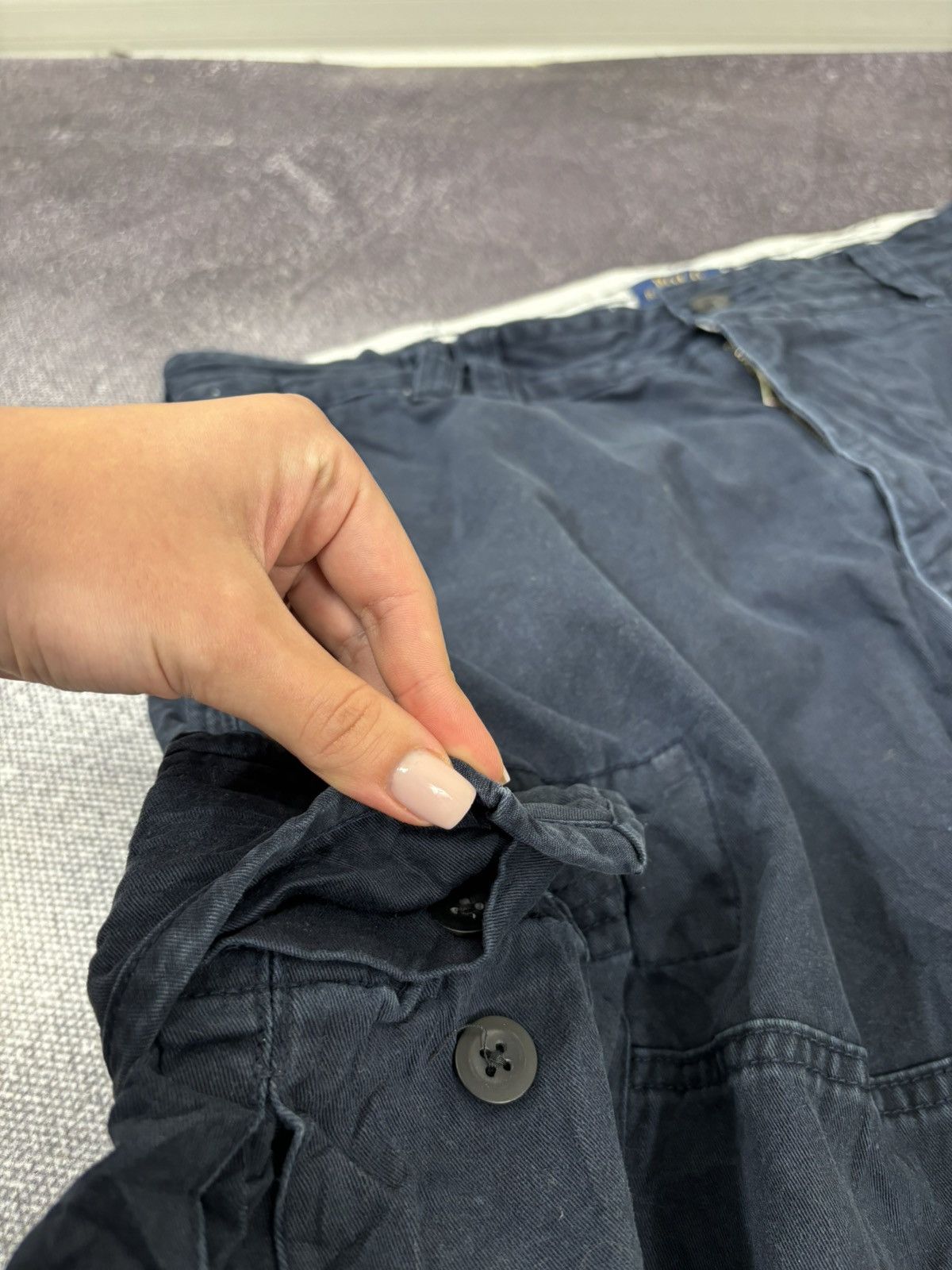 Polo Ralph Lauren Vintage Polo Ralph Lauren Y2K Military Style Cargo Shorts Size US 36 / EU 52 - 6 Thumbnail