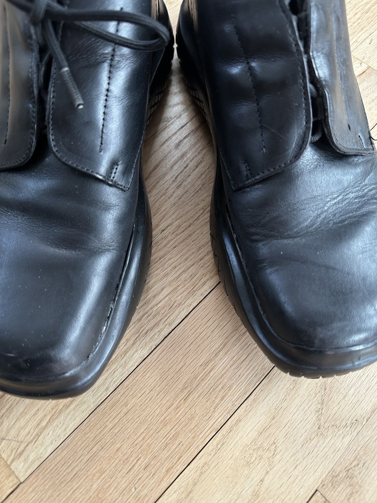 Prada Prada Square Toe Derby Shoes Size US 8.5 / EU 41-42 - 7 Thumbnail