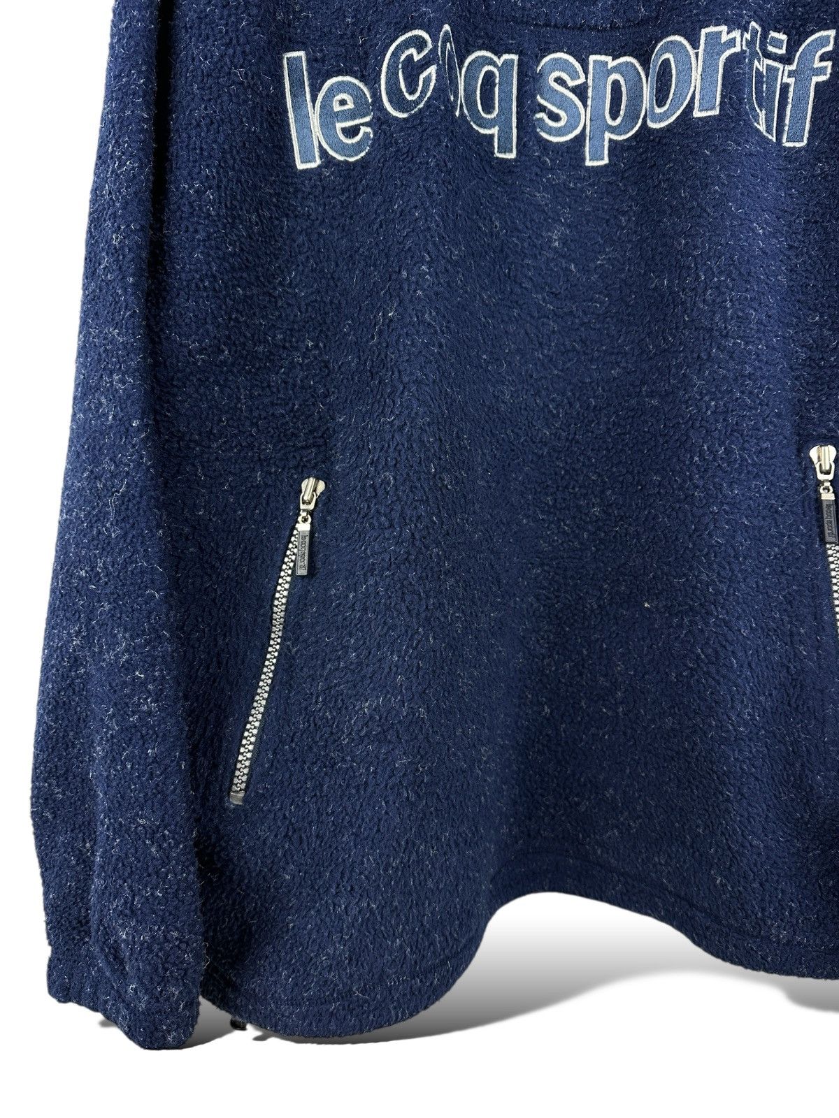 Le Coq Sportif Vintage Y2K Le Coq Sportif Embroidered Logo Fleece Pullover Size US M / EU 48-50 / 2 - 5 Thumbnail