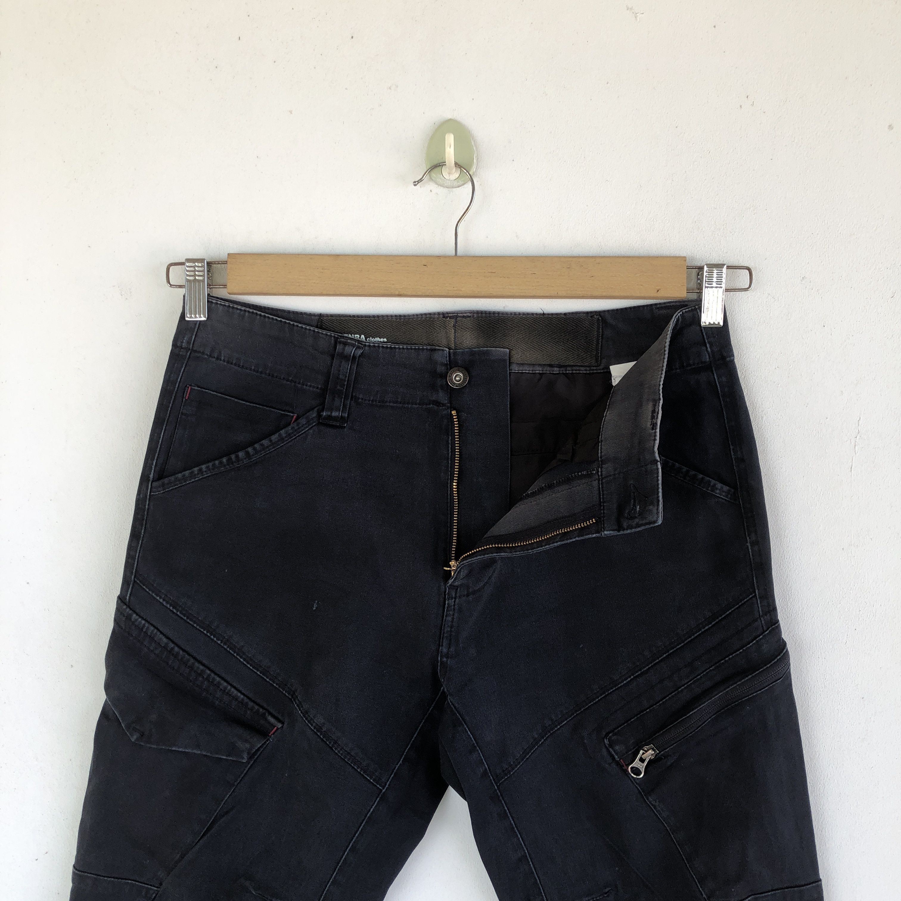 Japanese Brand Vintage Japanese Cargo Pants Multi Pocket Utility Trousers Size US 32 / EU 48 - 5 Thumbnail