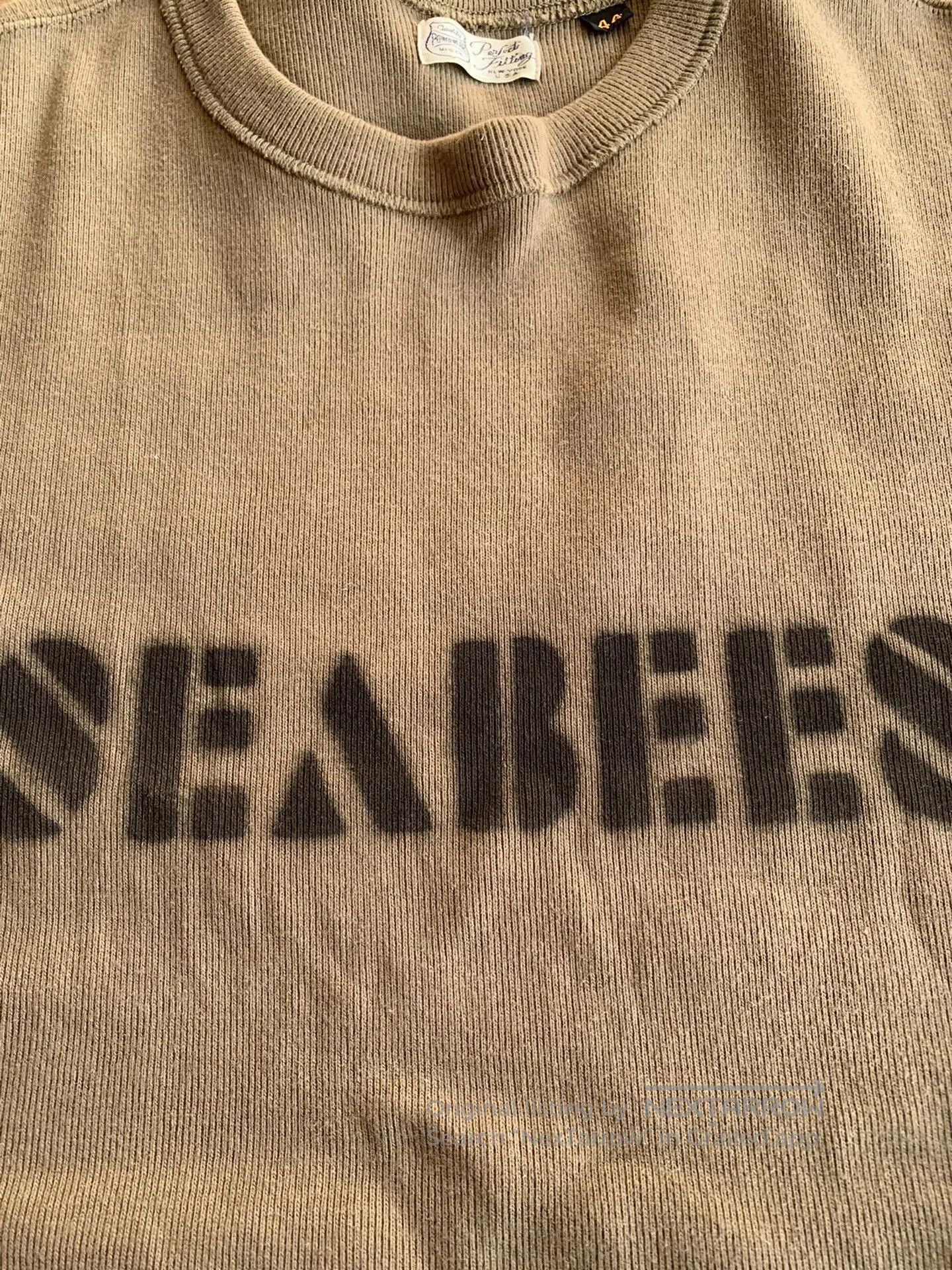 Freewheelers vintage long sleeve tee with sea bees design. Size US L / EU 52-54 / 3 - 5 Thumbnail