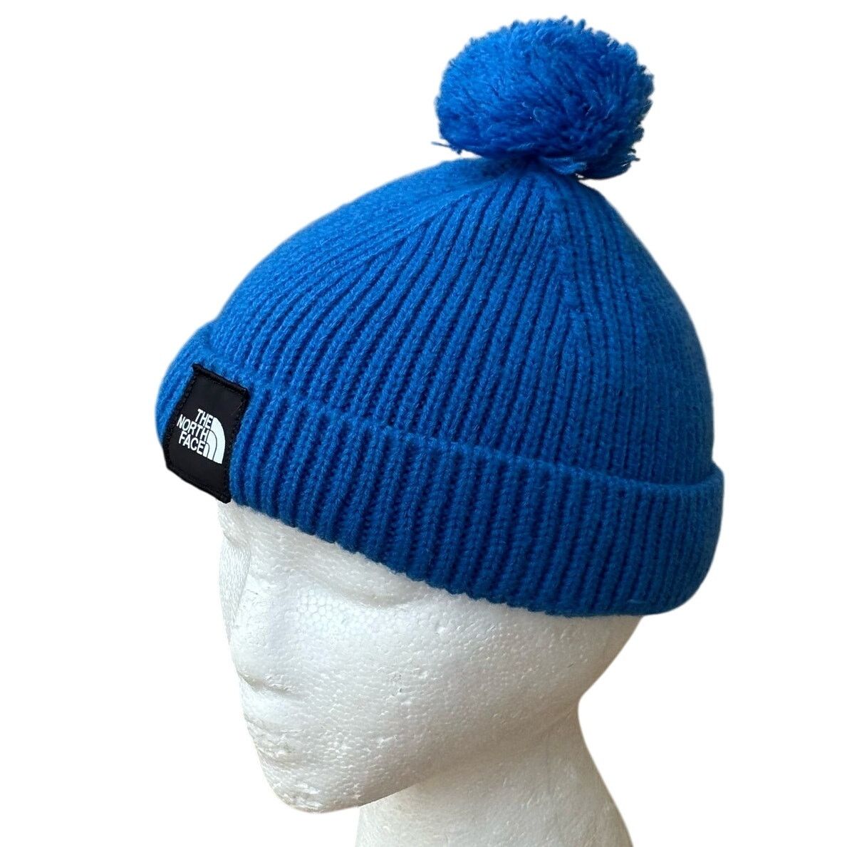 The North Face Blue North Face Kid's Beanie Size ONE SIZE - 2 Thumbnail