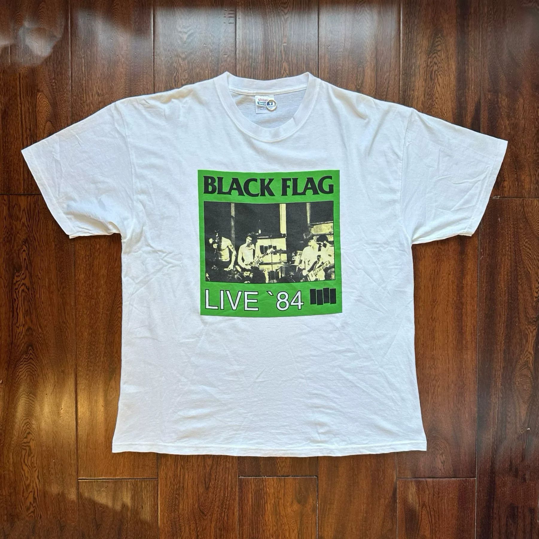 Vintage Black Flag 00s Vintage Tee Size US L / EU 52-54 / 3 - 1 Thumbnail