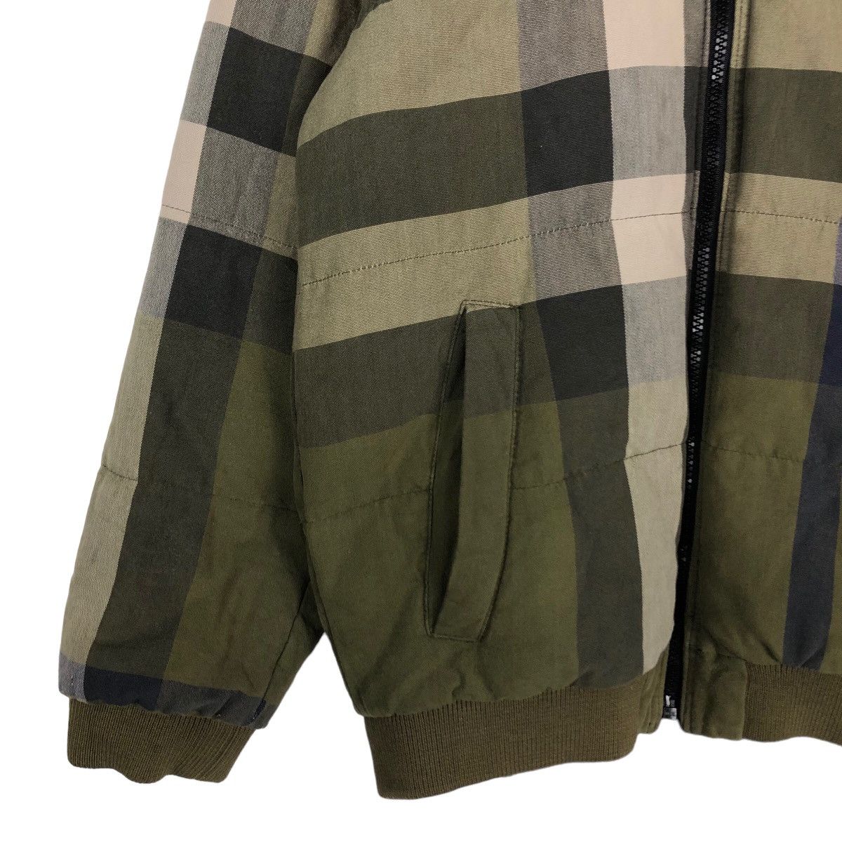 Burberry 🔥Vintage Reversible Puffer Down Jacket Burberry Children Size US M / EU 48-50 / 2 - 19 Thumbnail