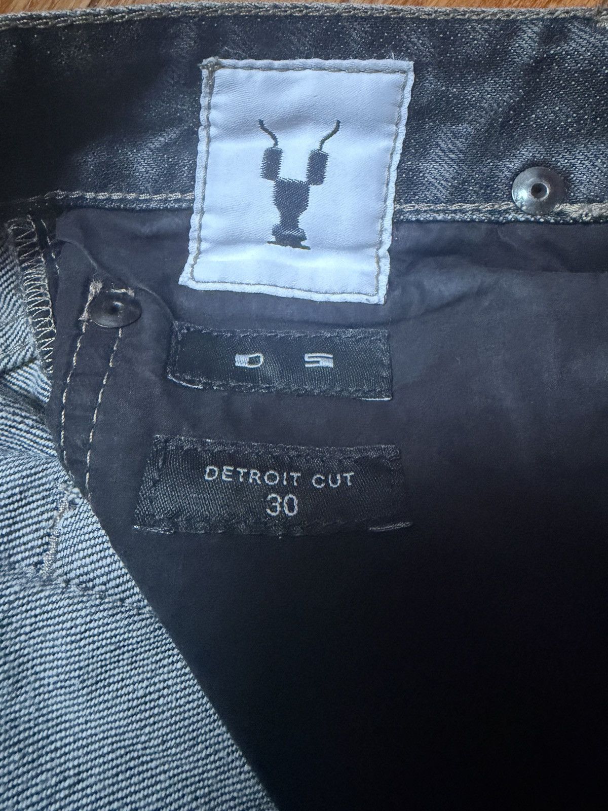 Rick Owens Rick Owens UNBW Detroit Cut Denim Size US 30 / EU 46 - 6 Thumbnail