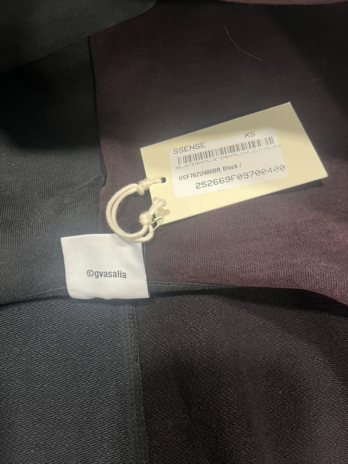 Vetements Vetements Cradle Of Filth Split Hoodie Size US XS / EU 42 / 0 - 6 Thumbnail